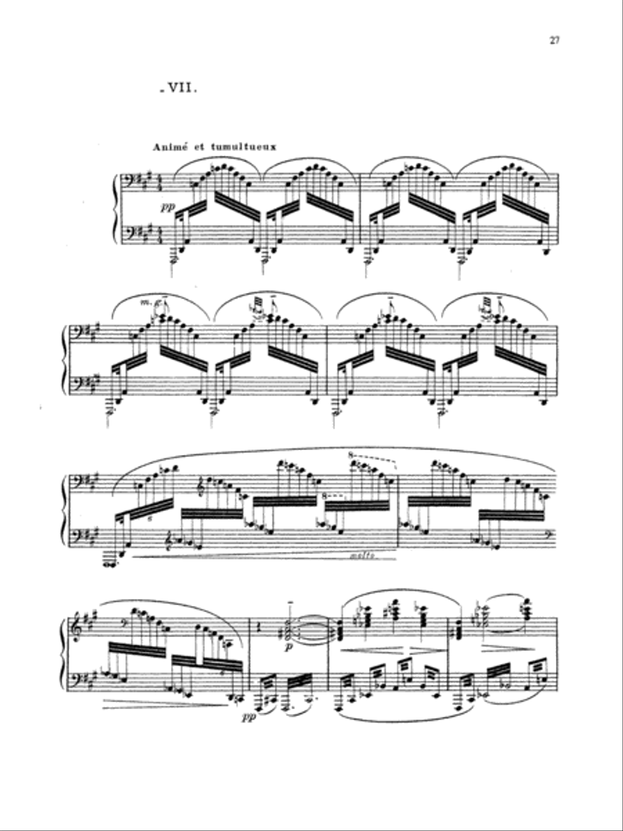Debussy: Preludes (Volume I) Piano Solo scores gallery preview page 1