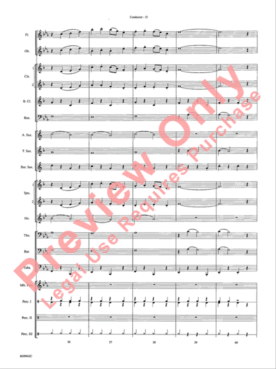 Sleigh Ride Sleigh Ride Concert Band scores gallery preview page 15