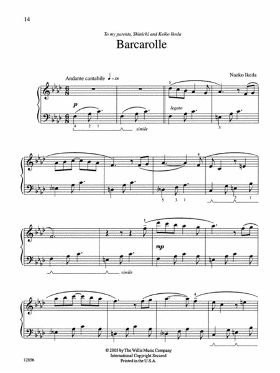 Shoukei, Book 2 Piano scores gallery preview page 6
