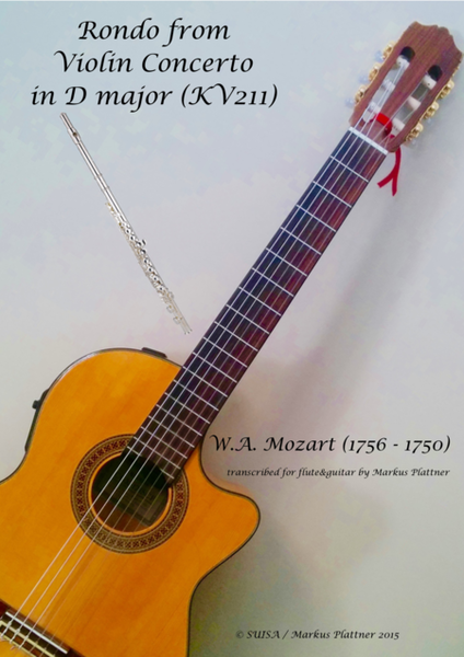 Mozart Rondo for Flute and Guitar image number null