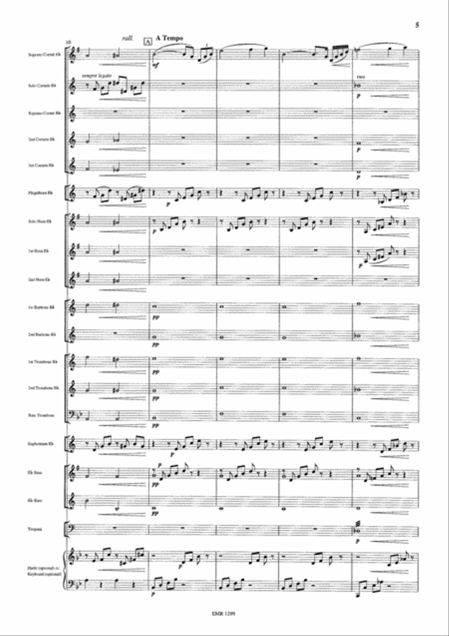 Meditation Meditation Brass Band scores gallery preview page 6