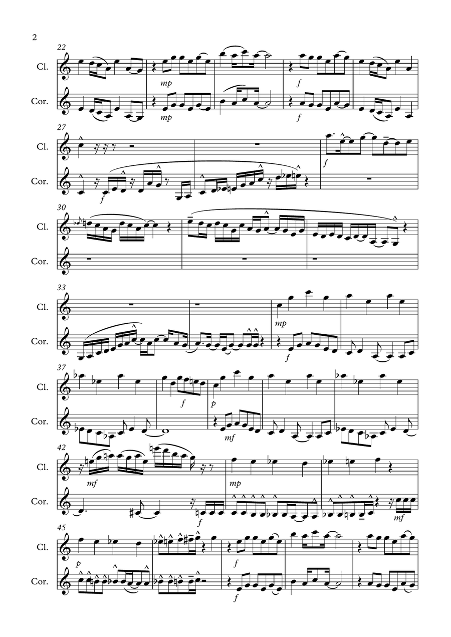 Sir Duke Brass Ensemble scores gallery preview page 2