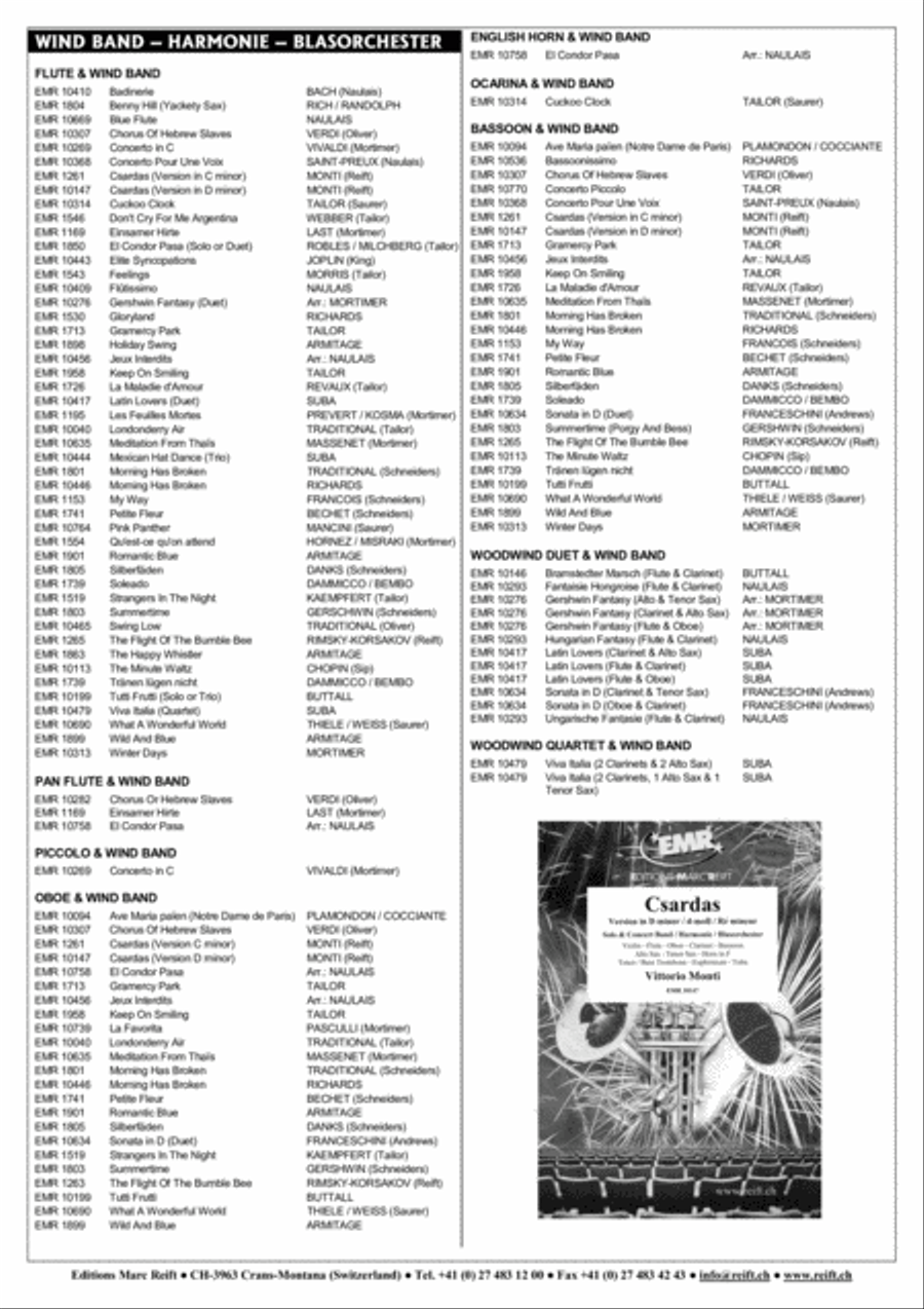 Solfeggietto Concert Band scores gallery preview page 7
