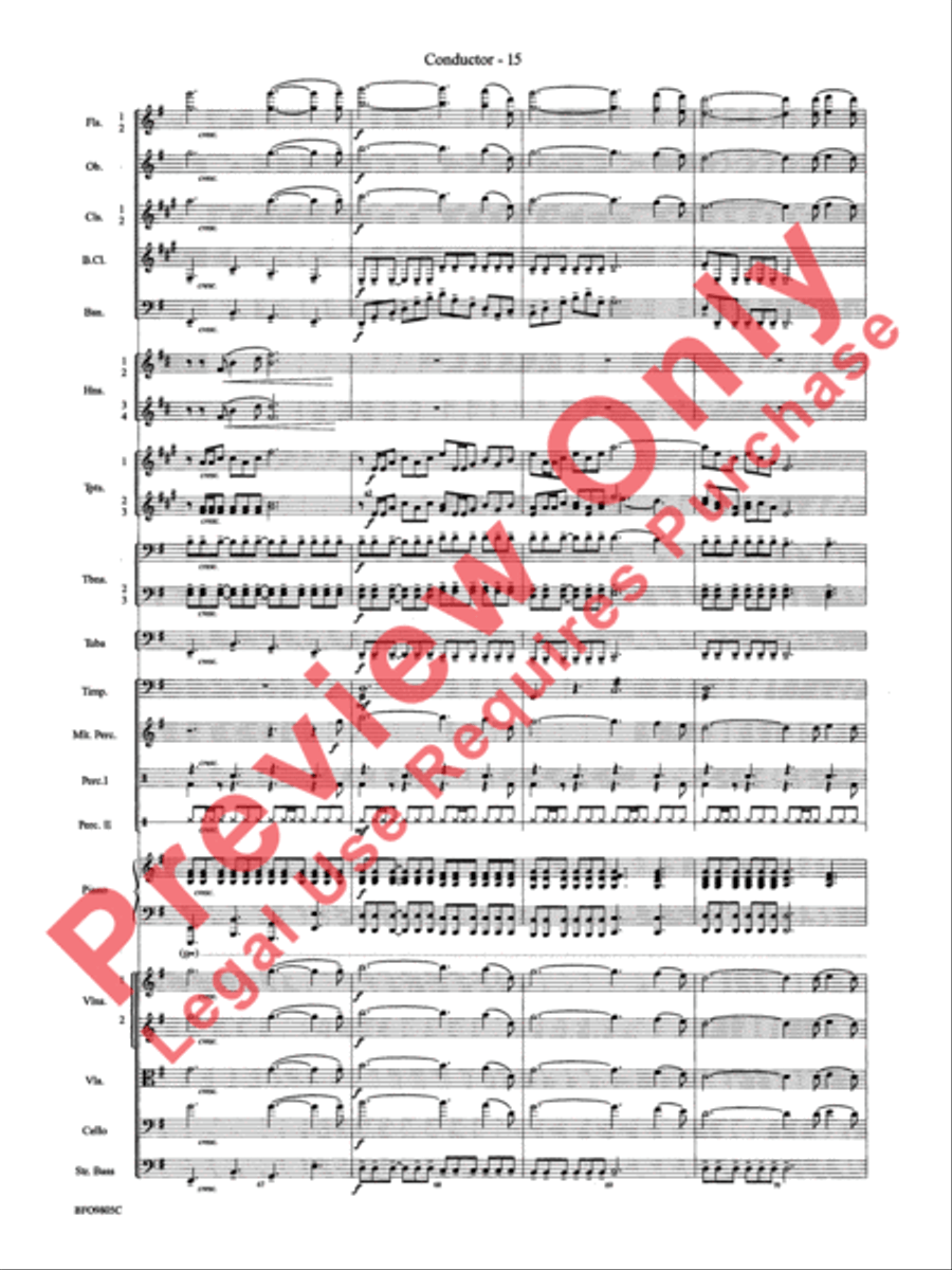 O Holy Night Full Orchestra scores gallery preview page 18