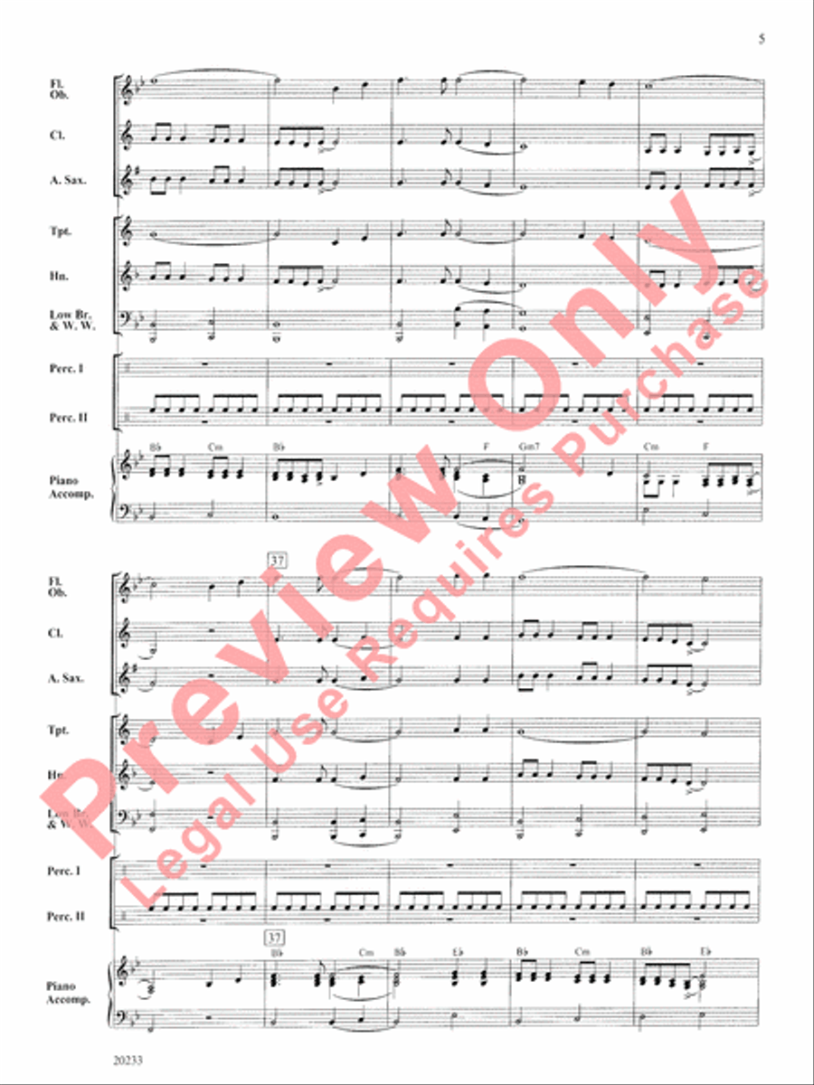A Kwanzaa Celebration A Kwanzaa Celebration Concert Band scores gallery preview page 6