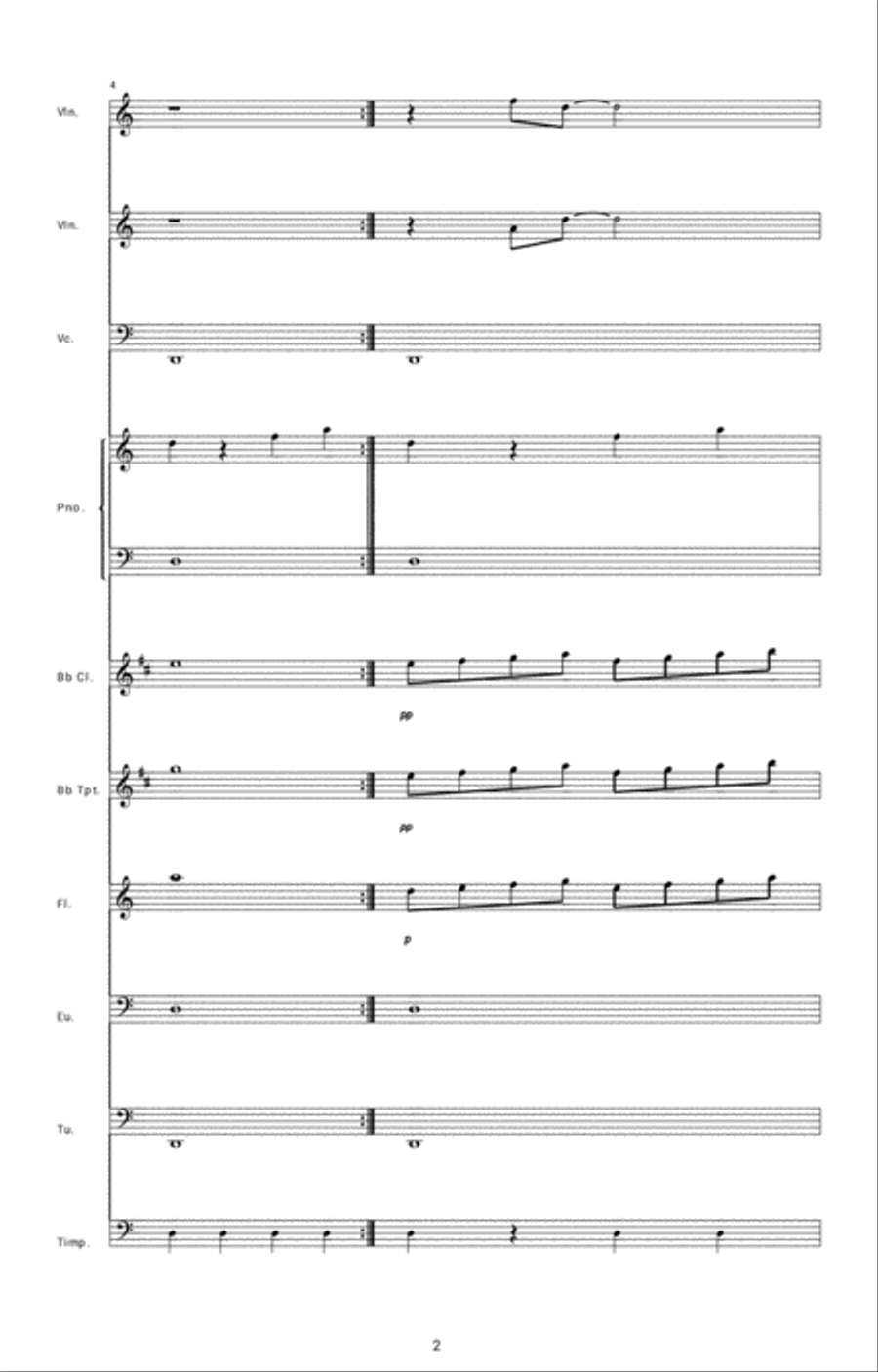 Hallows Eve Large Ensemble scores gallery preview page 2