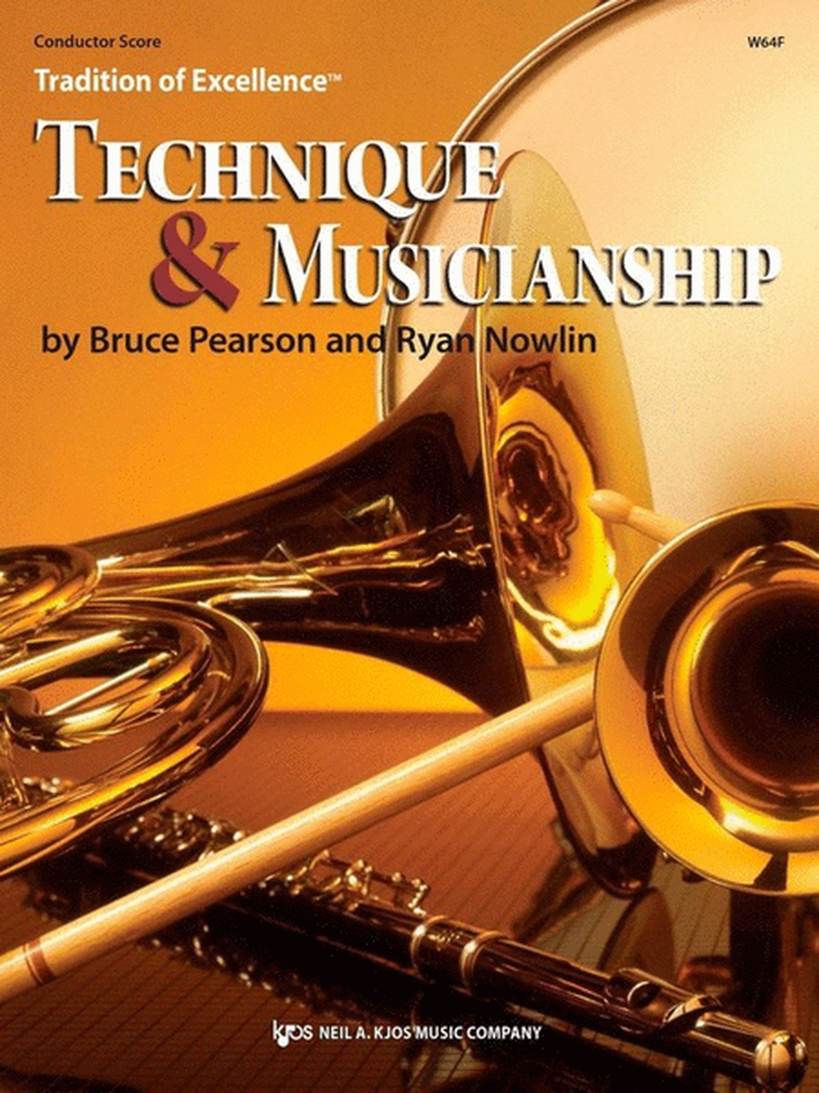 Technique And Musicianship Conductor Score
