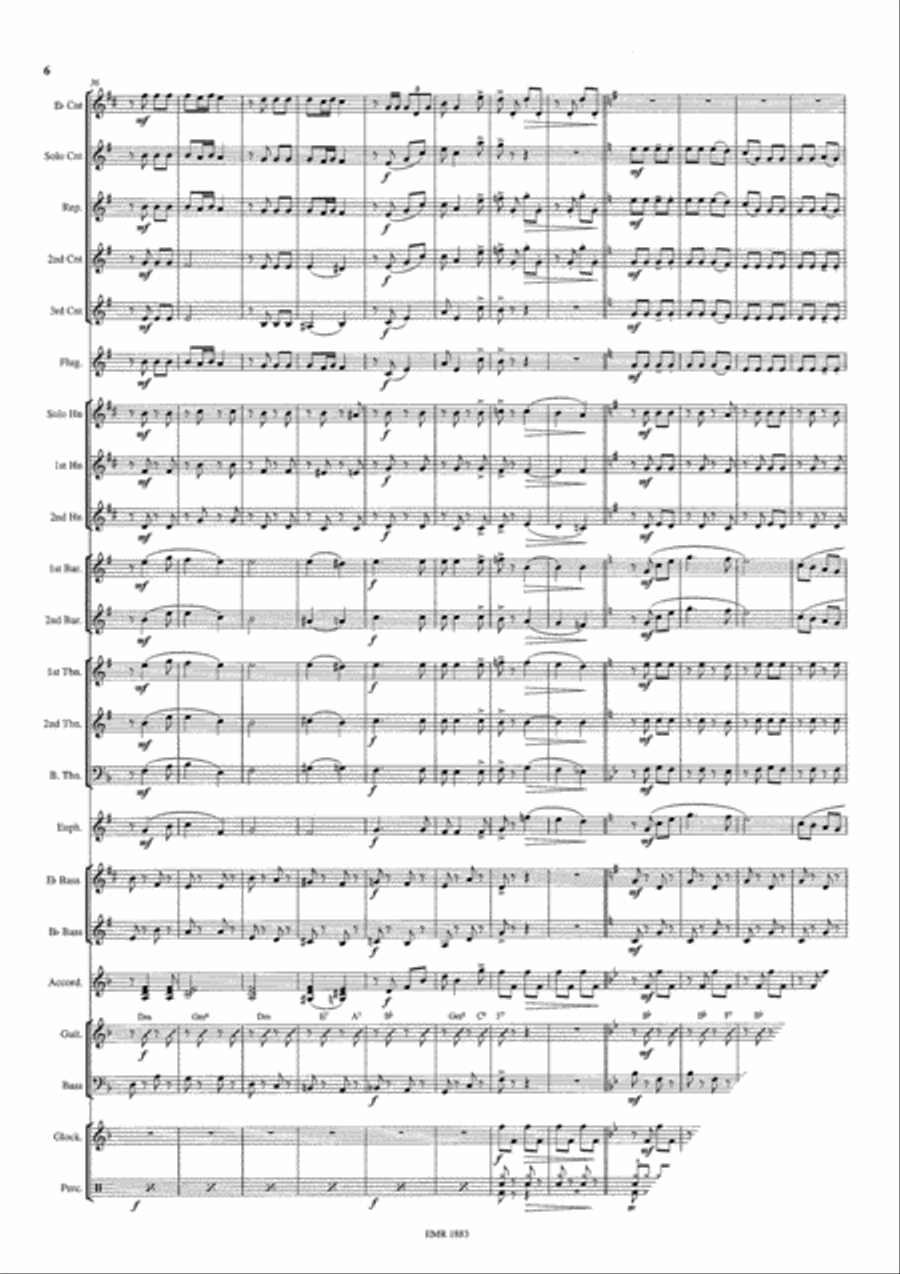 Amboss Polka Brass Band scores gallery preview page 7