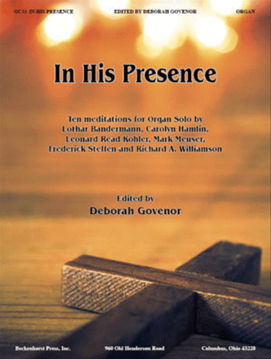 In His Presence Organ scores gallery preview page 1