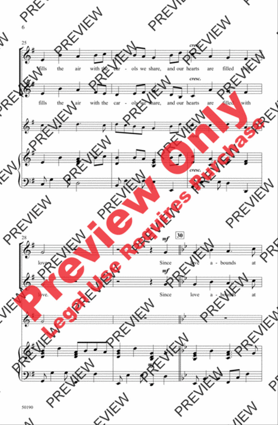 Christmastime Again Christmastime Again 2-Part scores gallery preview page 6