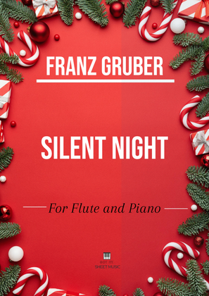 Book cover for Franz Gruber - Silent Night (Flute and Piano)