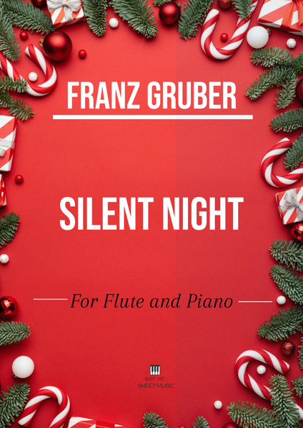 Franz Gruber - Silent Night (Flute and Piano) image number null