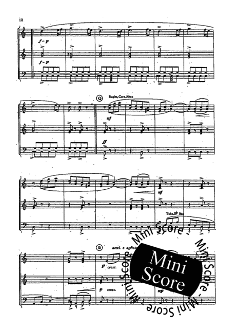 Indian Summer Concert Band scores gallery preview page 12