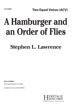 Book cover for A Hamburger and an Order of Flies