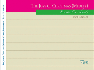Book cover for The Joys of Christmas (Medley) - Piano Duet