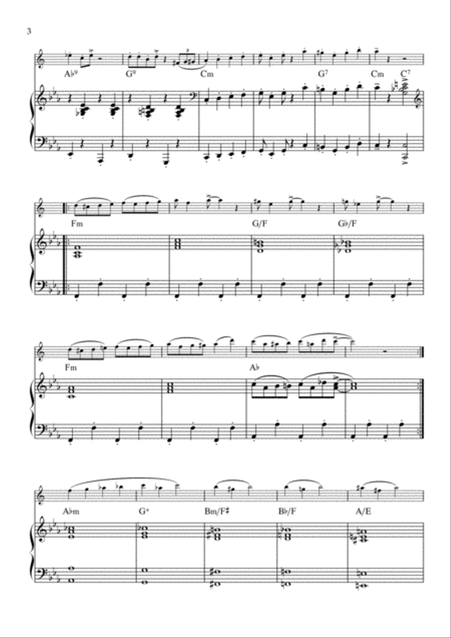 The Mountain King Stomp (In The Hall Of The Mountain King) - Alto Saxophone & Piano Alto Saxophone scores gallery preview page 4