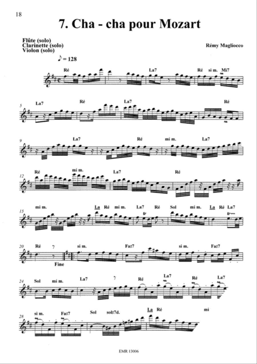 400 Oeuvres Originales Volume 1 Violin scores gallery preview page 10