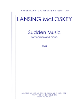 [McLoskey] Sudden Music