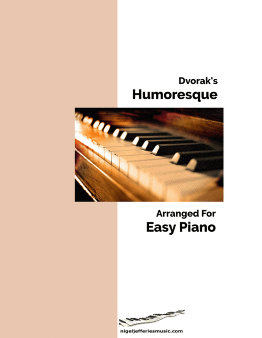 Dvorak's Humoresque arranged for easy piano image number null