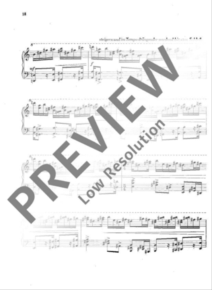 Jazz- Toccata and Fugue Piano Solo scores gallery preview page 19