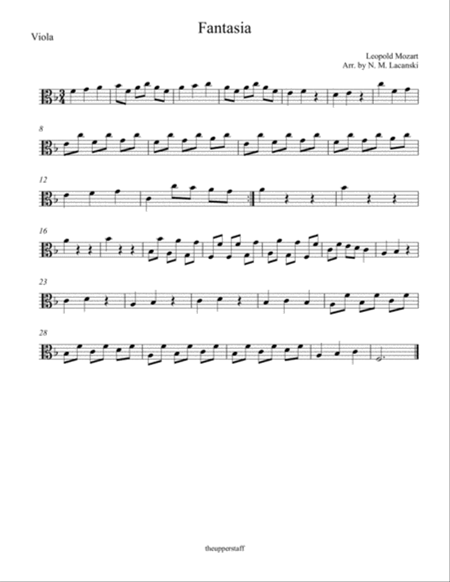 Fantasia Fantasia String Duet scores gallery preview page 1