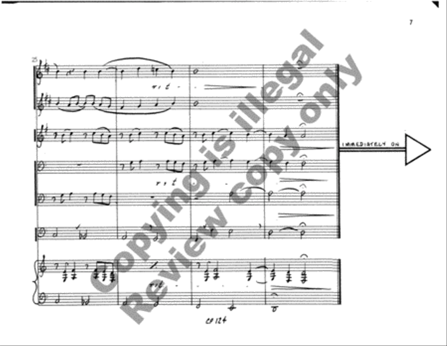 Liturgical Sonata Trombone scores gallery preview page 7