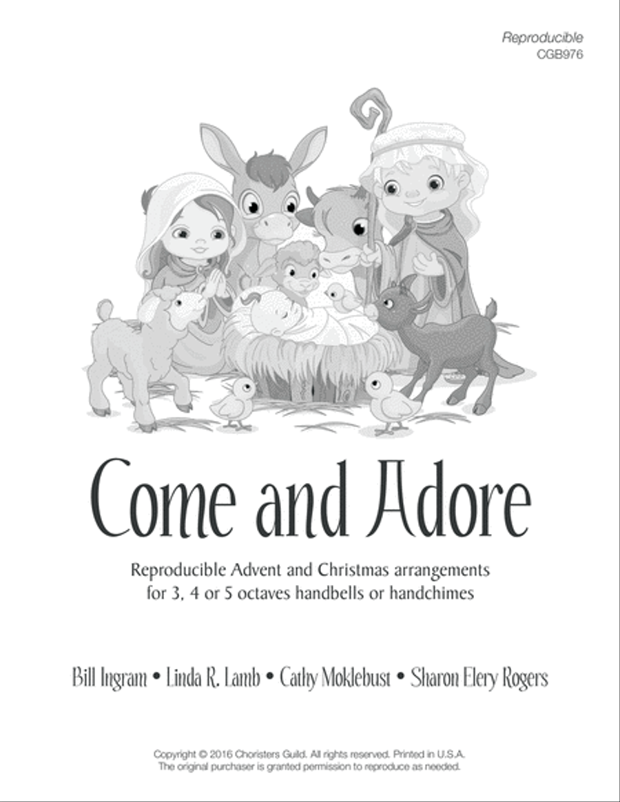 Come and Adore (3, 4 or 5 octaves) 5-Octaves scores gallery preview page 2