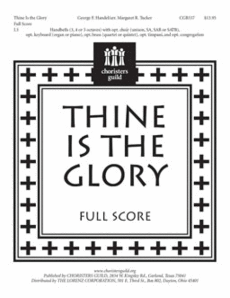 Thine Is the Glory - Full Score image number null