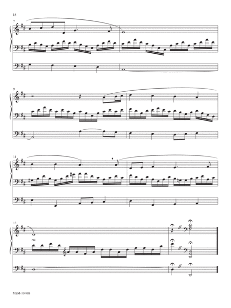 Franconia Organ scores gallery preview page 2