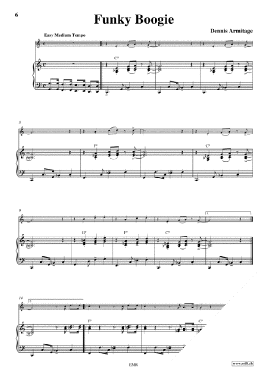 Boogie Piano Accompaniment scores gallery preview page 4