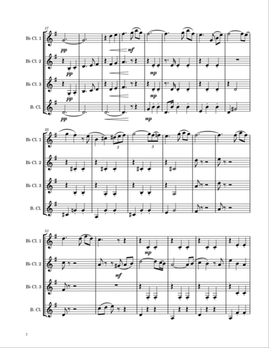 Married Life Woodwind Quartet scores gallery preview page 2