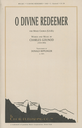 Book cover for O Divine Redeemer - SAB