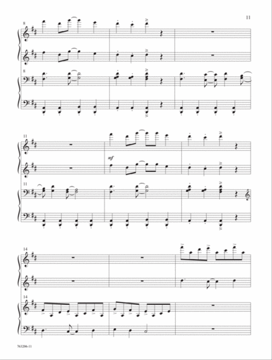 Piano Artistry for Four Hands Piano Duet scores gallery preview page 6
