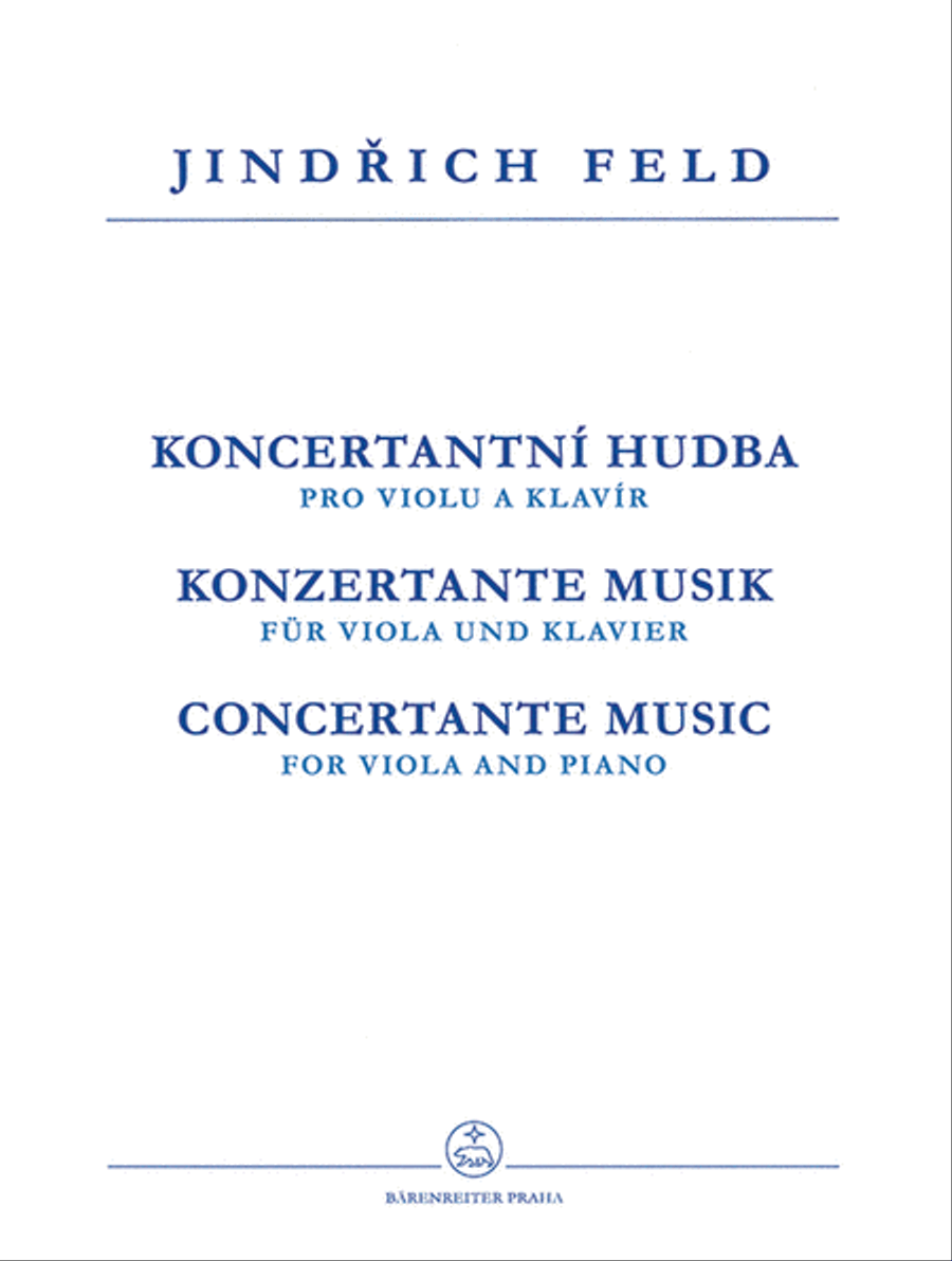 Konzertante Musik für Bratsche und Klavier Viola scores gallery preview page 1