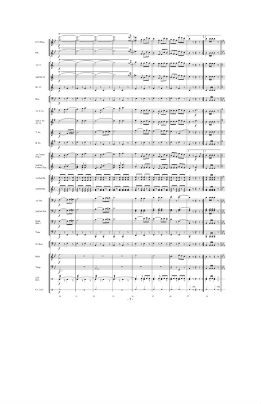 Our Director Concert Band scores gallery preview page 6