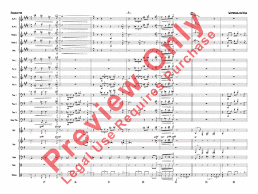 Watermelon Man Jazz Ensemble scores gallery preview page 6