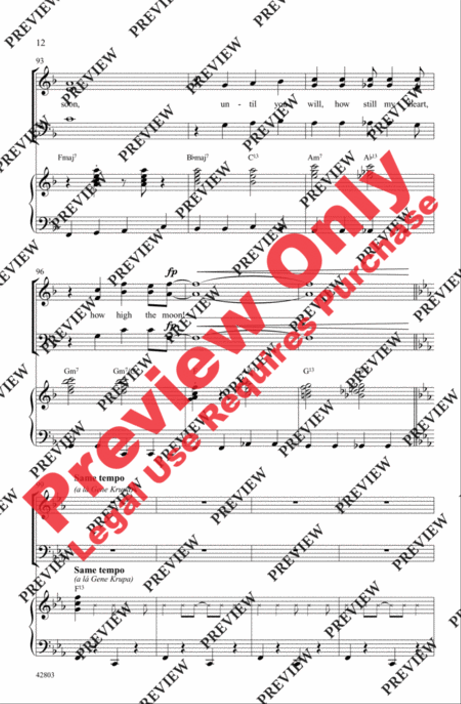 Swing's the Thing! 3-Part scores gallery preview page 11
