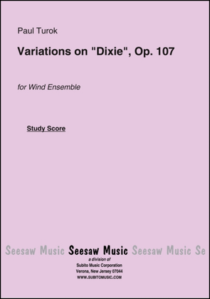 Variations on "Dixie", Op. 107