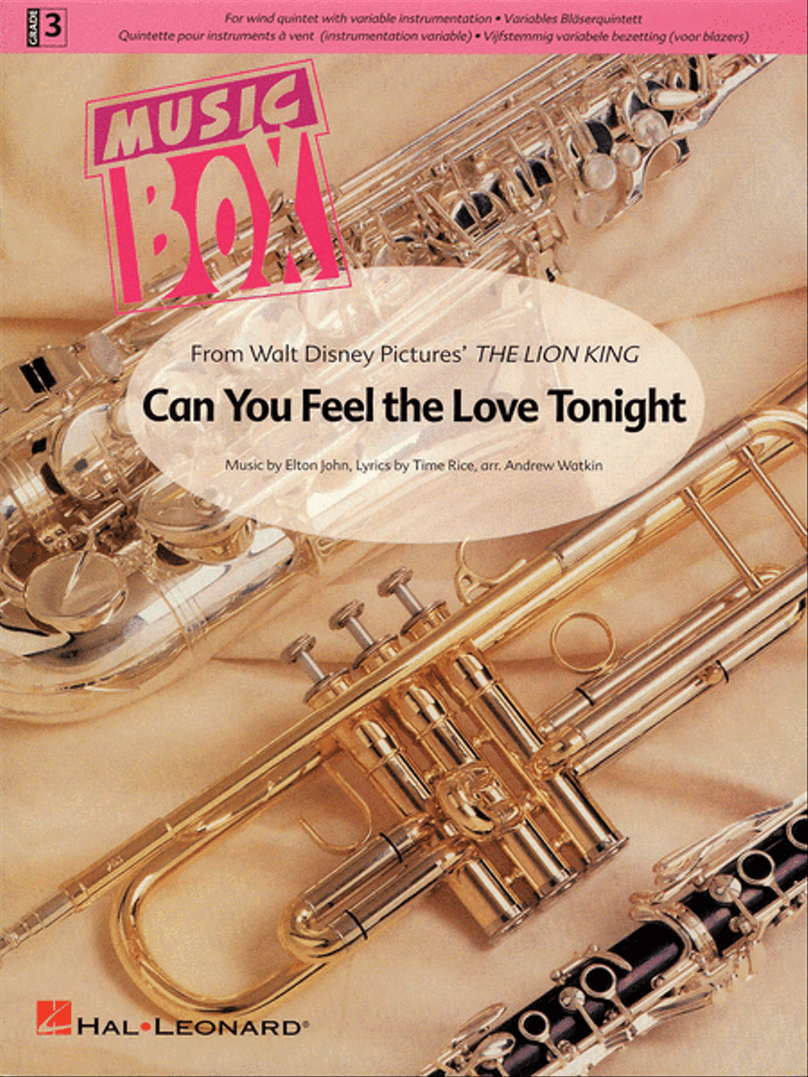 Can You Feel the Love Tonight Concert Band scores gallery preview page 1