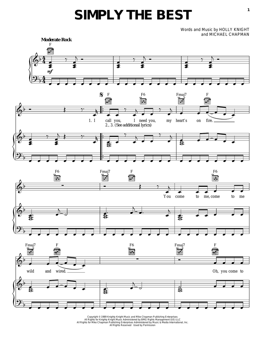 Simply piano top for guitar
