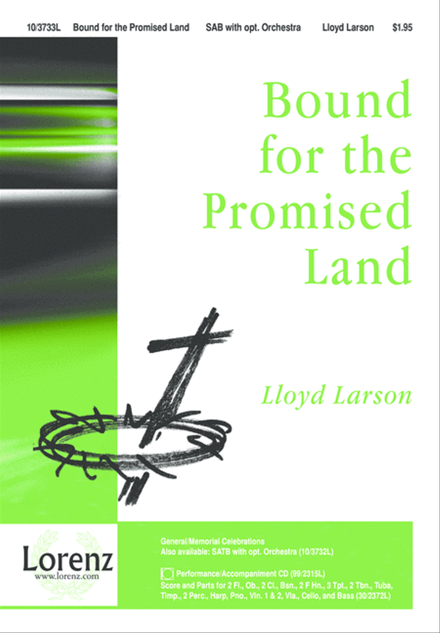 Bound for the Promised Land 3-Part scores gallery preview page 2