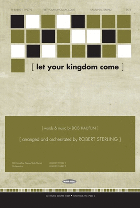 Book cover for Let Your Kingdom Come - Anthem