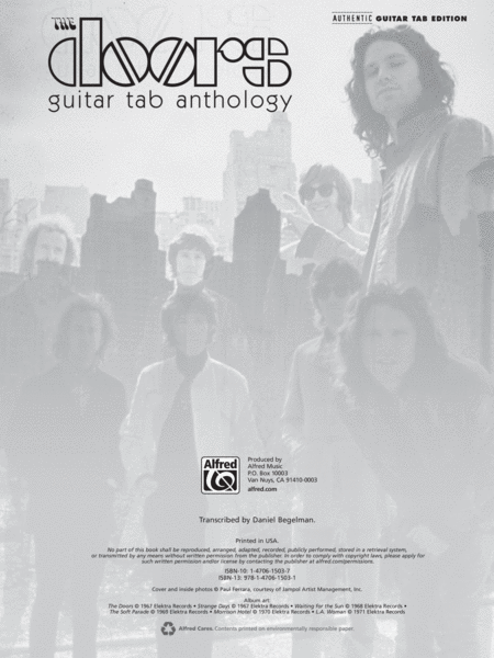 The Doors -- Guitar TAB Anthology