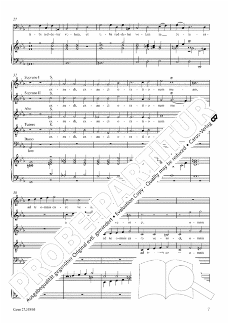 Requiem in F minor SSATB scores gallery preview page 8