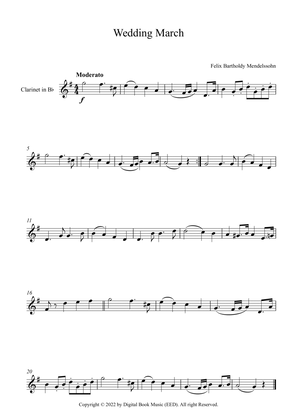 Wedding March - Felix Bartholdy Mendelssohn (Clarinet)