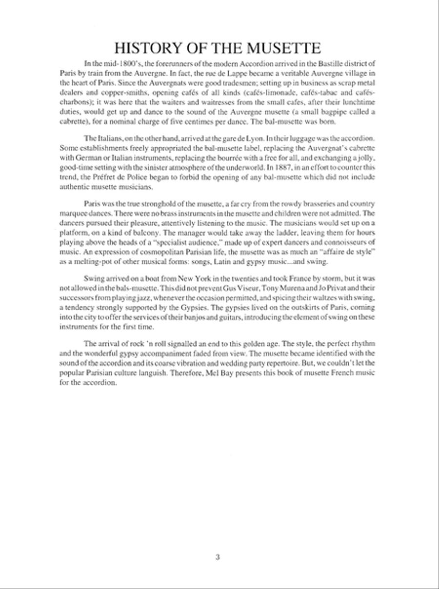 French Music for Accordion Accordion scores gallery preview page 4
