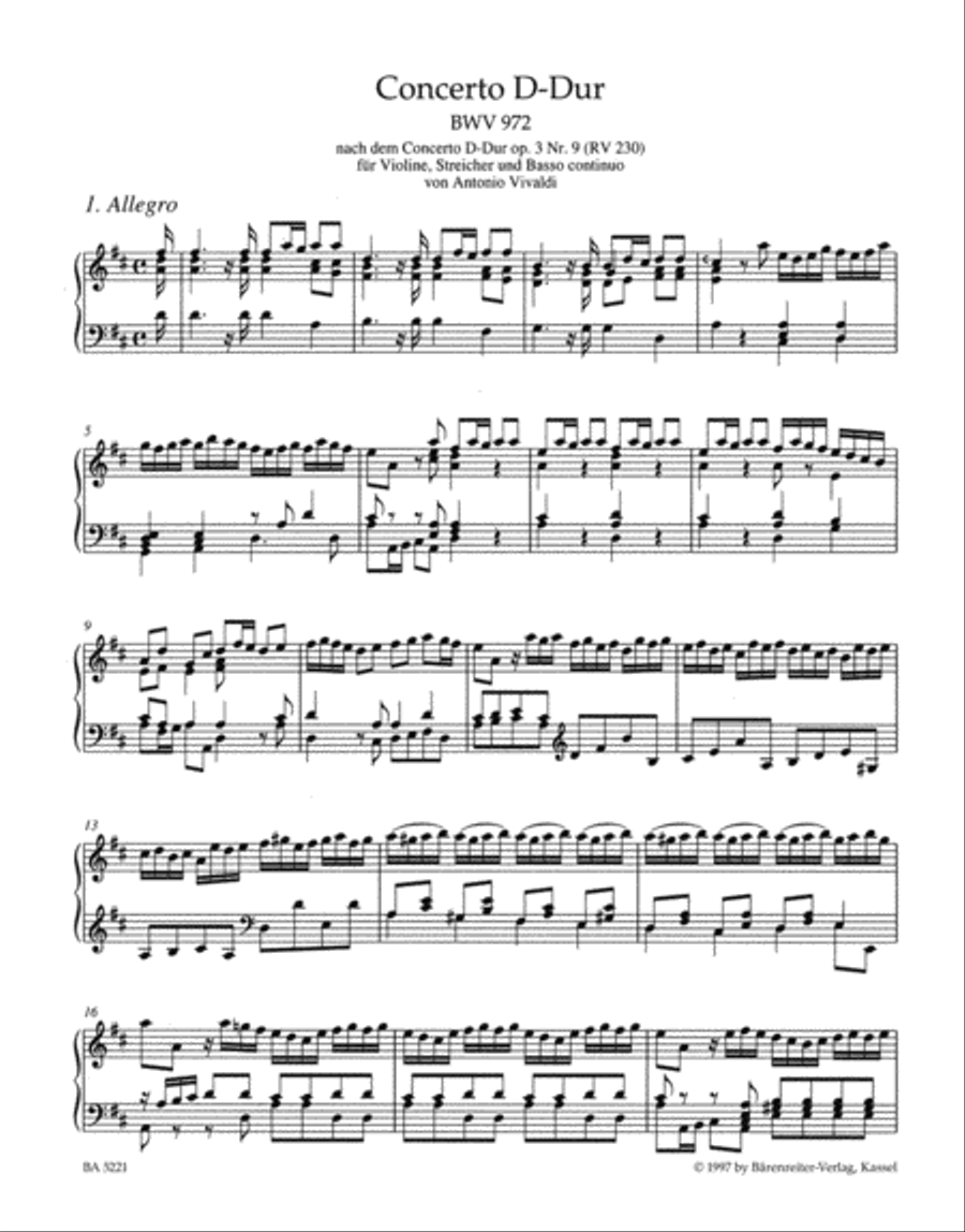 Keyboard Arrangements Of Works By Other Composers, Volume I Harpsichord scores gallery preview page 2