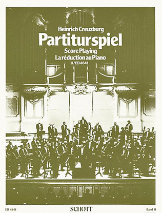 Book cover for Partiturspiel Old Clefs (Score Playing)
