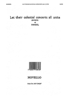 Book cover for Let Their Celestial Concerts (from Samson)