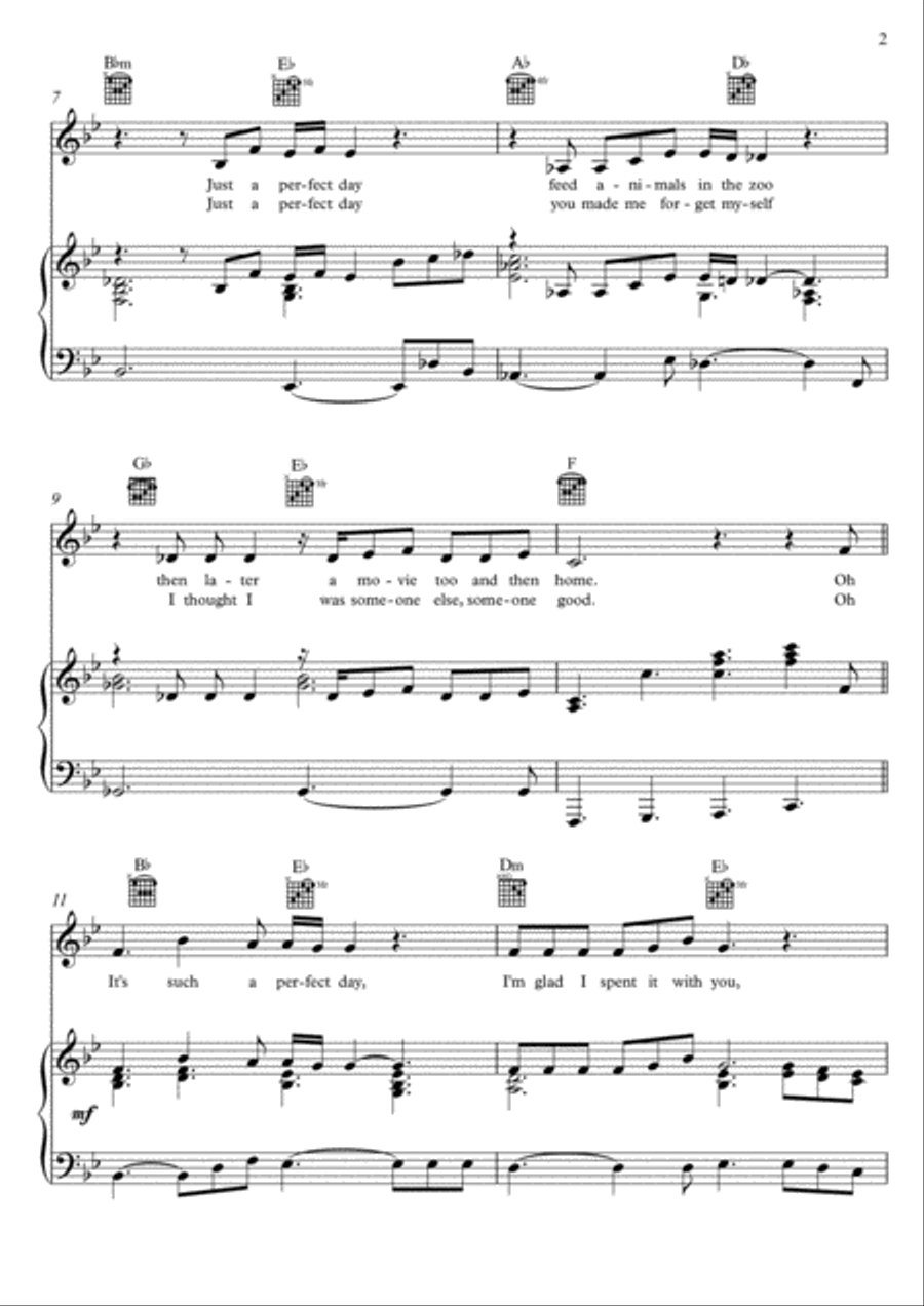 Perfect Day Voice scores gallery preview page 2